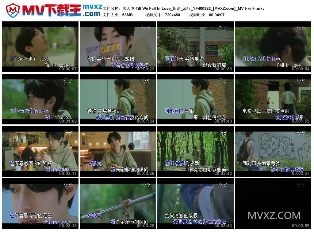颜人中-Till We Fall In Love_国语_流行_YF400922
